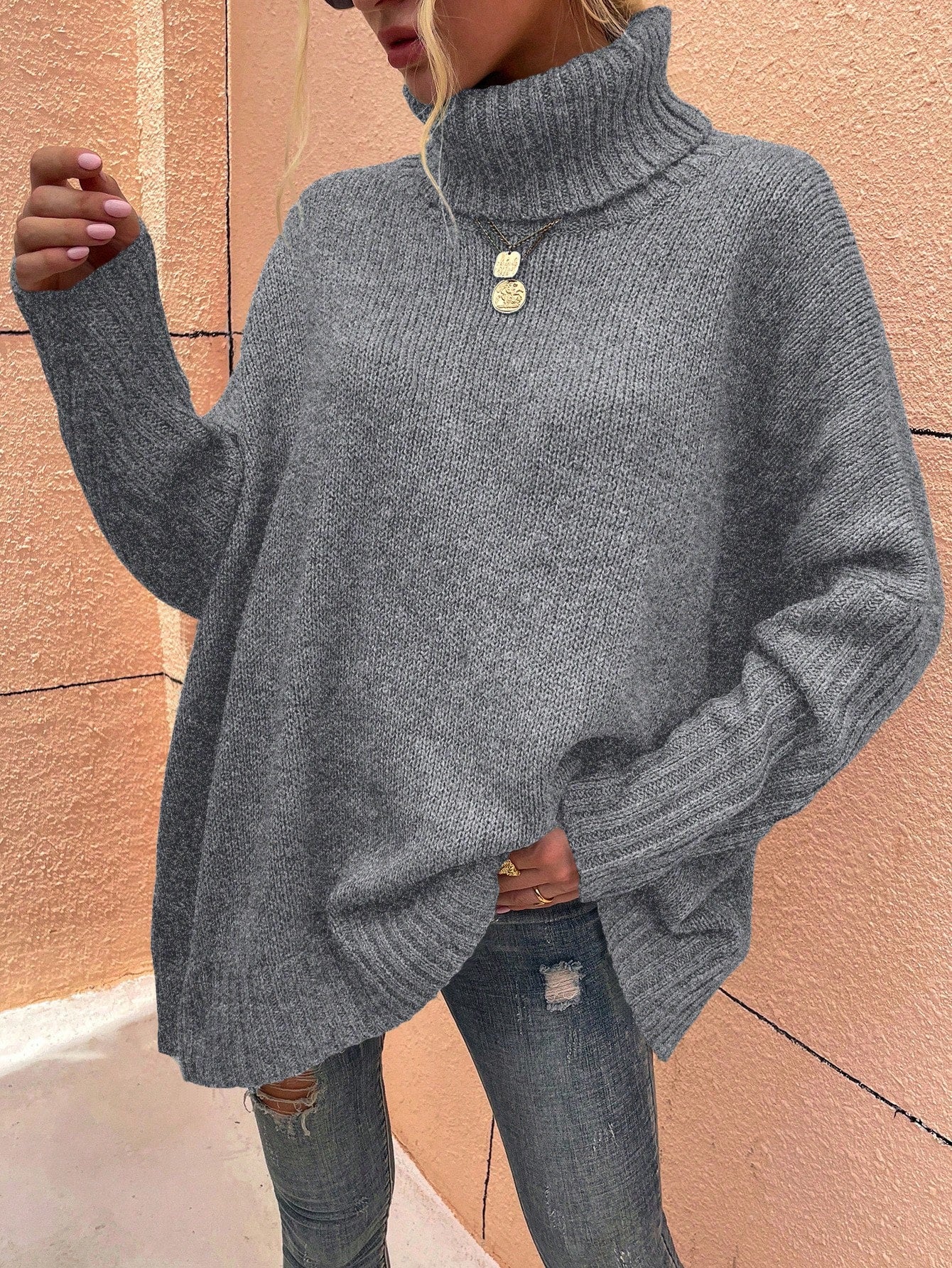 Sewera | Sweter z Obniżoną Linią Ramion Damski