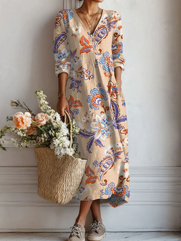 Długi Sukienka Boho