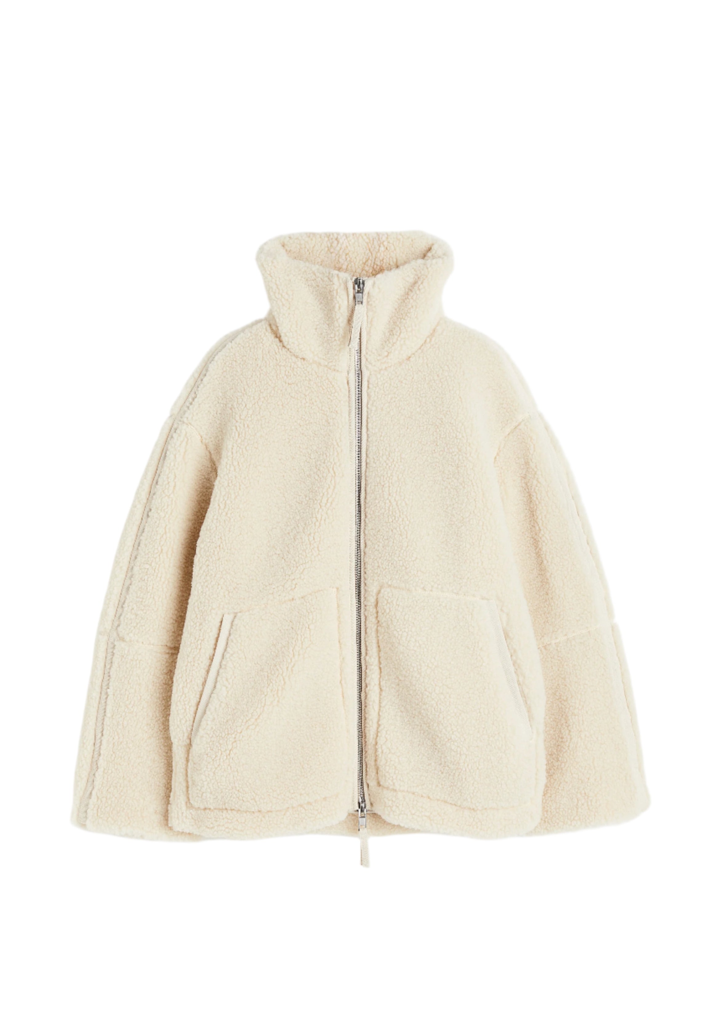 Tessa | Damska Fleece Kurtka z Zamkiem