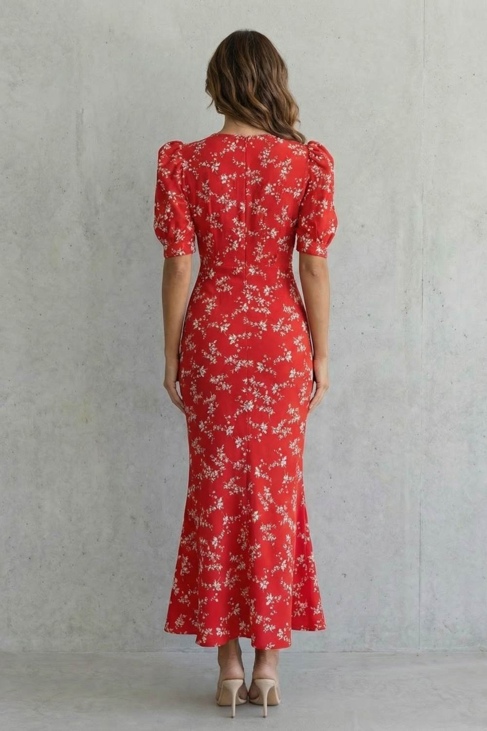 Velmora – Romantyczna kwiatowa elegancja – Sukienka maxi