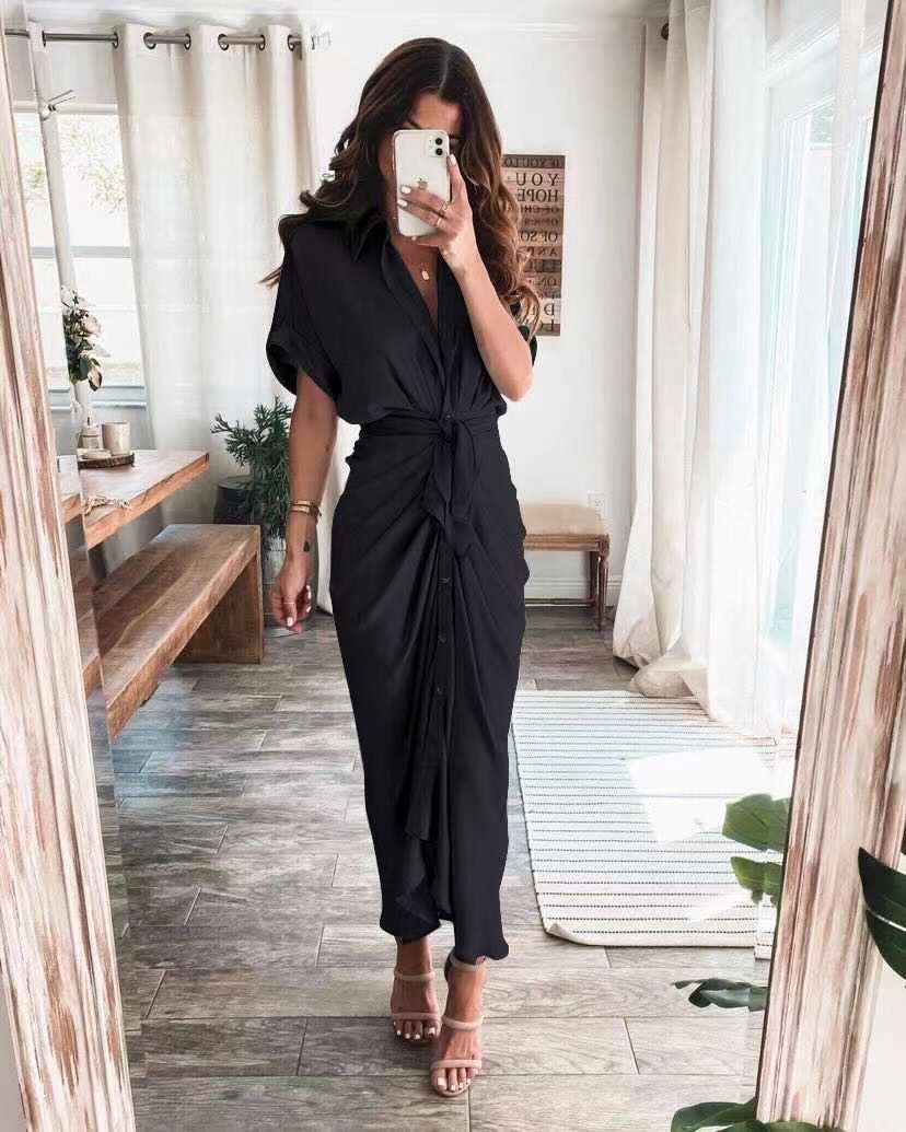 Zofia | Luksusowa Sukienka Maxi z Przewiewnego Materiału