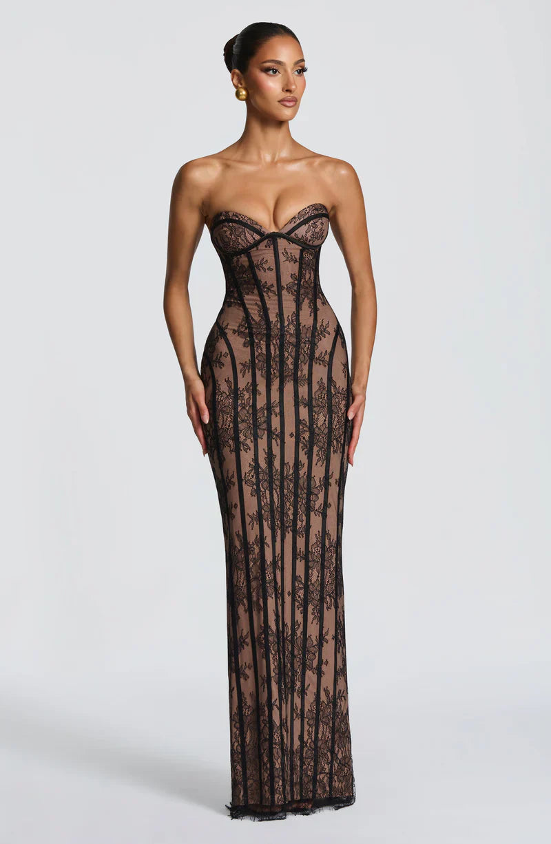 Sukienka Lucette Lace Maxi