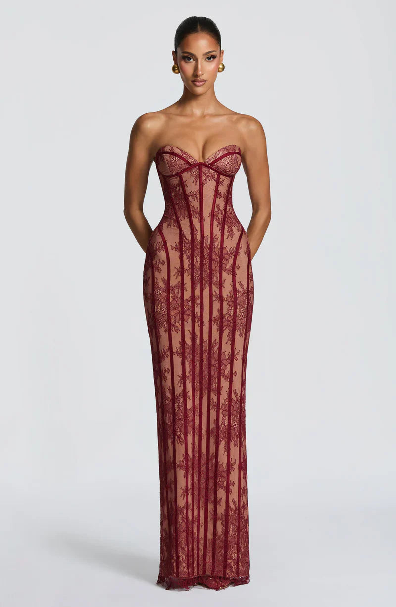 Sukienka Lucette Lace Maxi