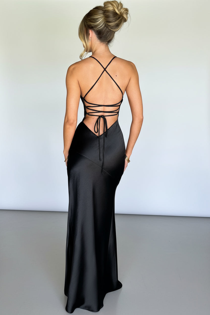 Sukienka Livia Satin Maxi