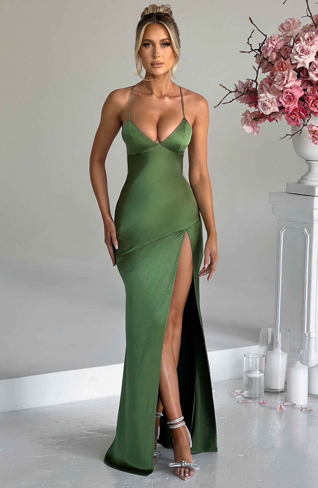 Sukienka Maxi Sophia Satin