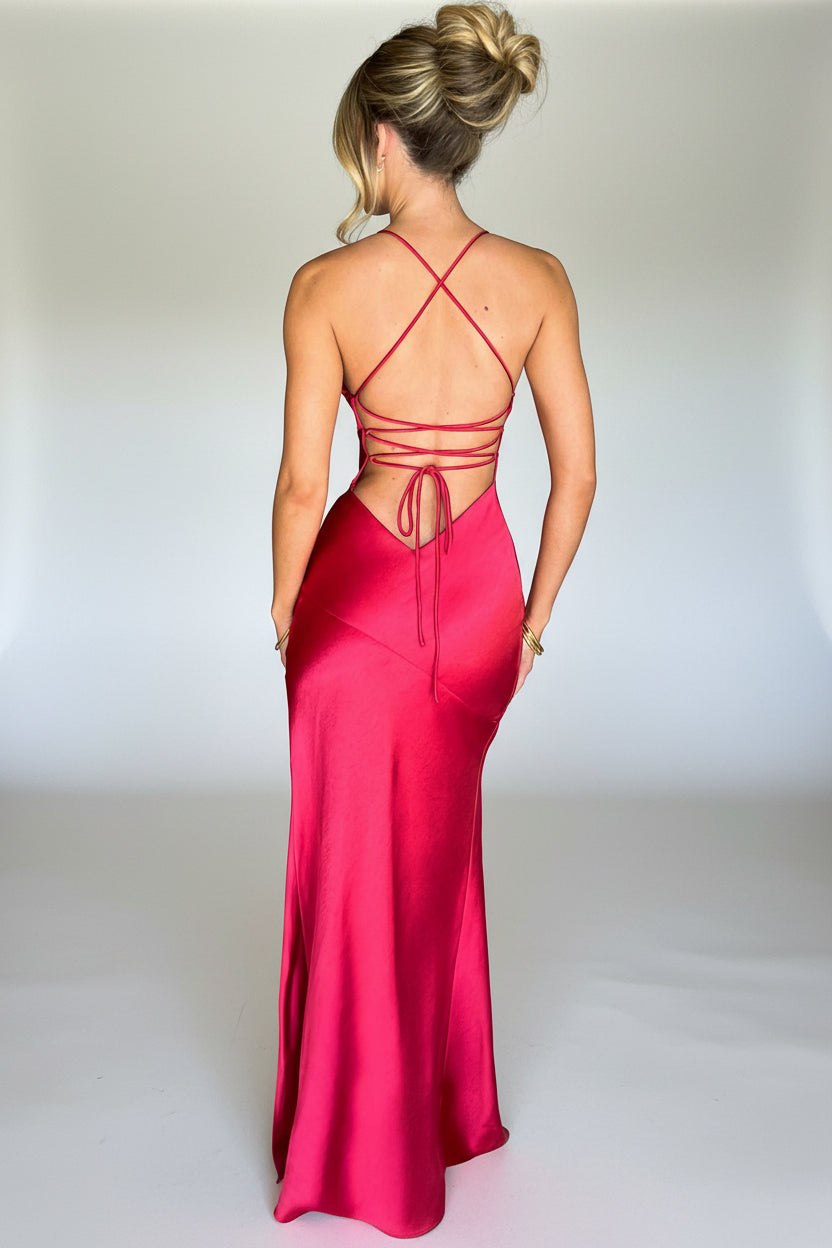 Sukienka Livia Satin Maxi