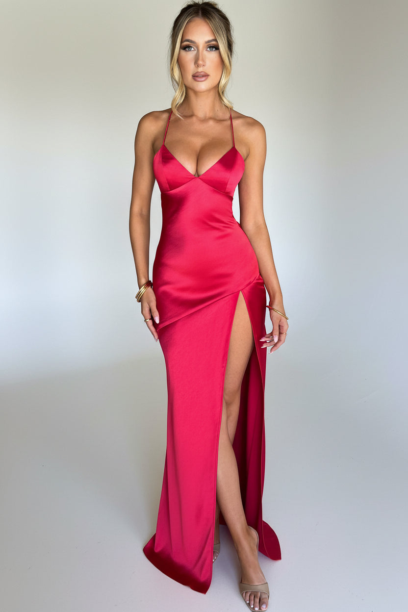 Sukienka Livia Satin Maxi