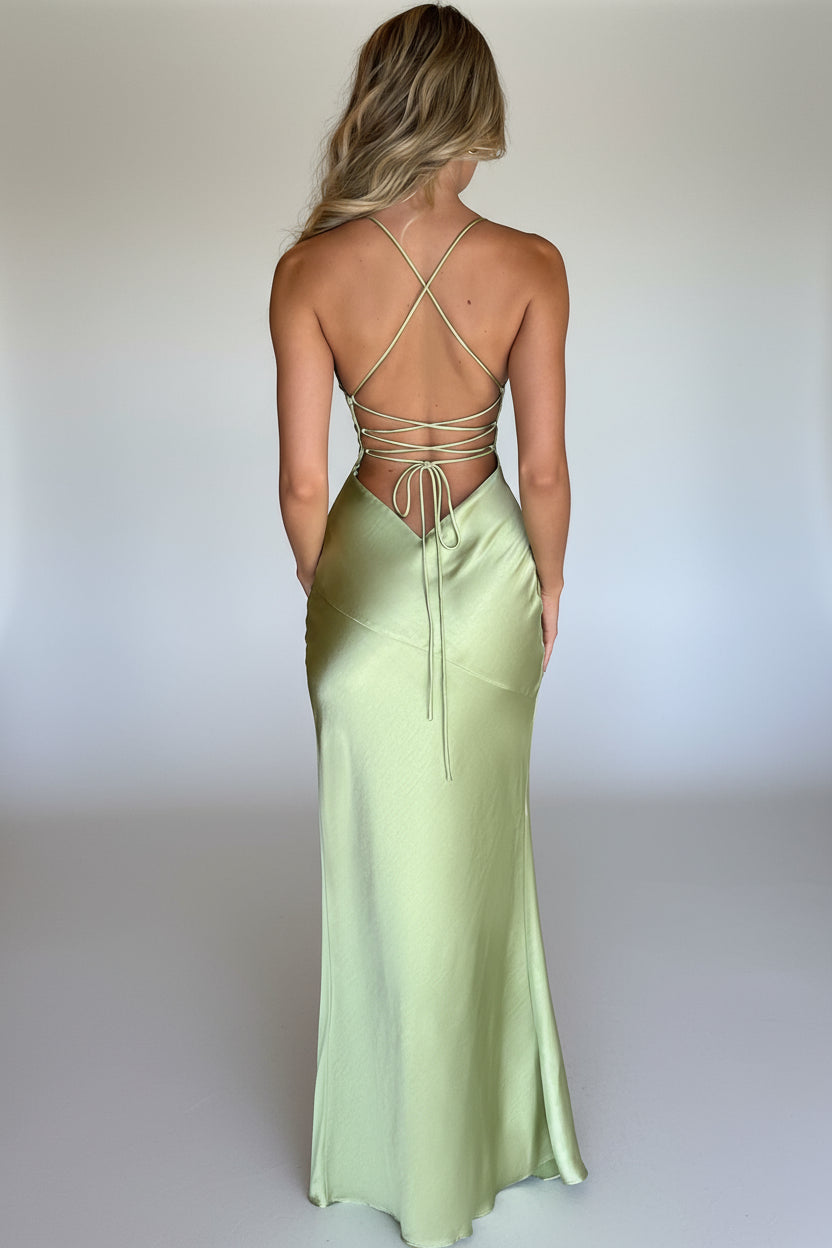 Sukienka Livia Satin Maxi