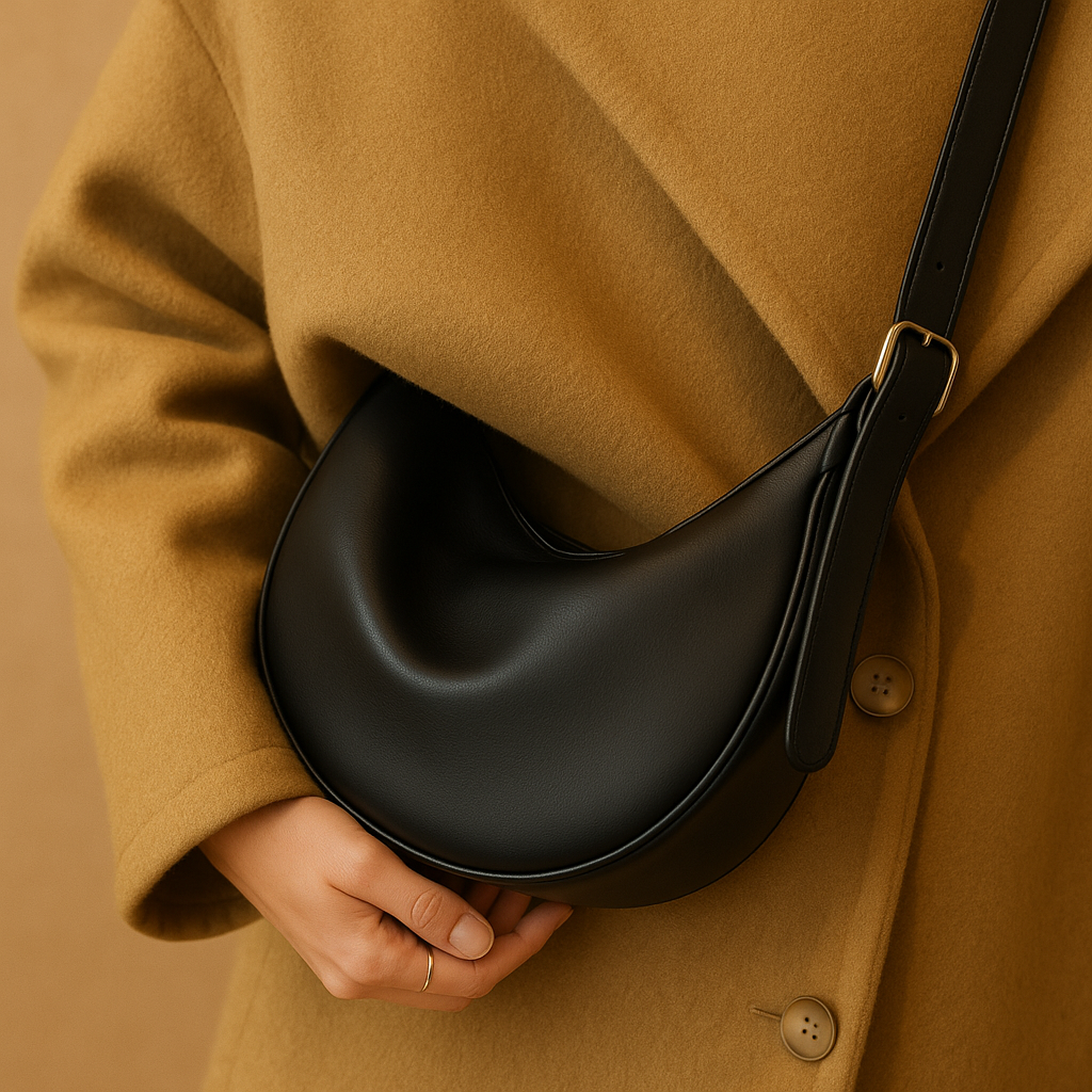 Milou | Minimalistyczna torebka crossbody z miękkiej skóry PU