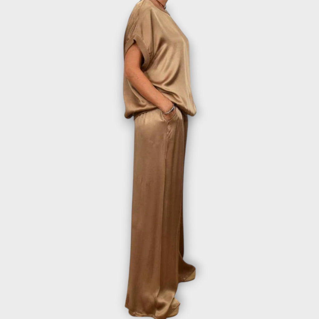Zestaw Dwu Częściowy z Satyny Luxe
