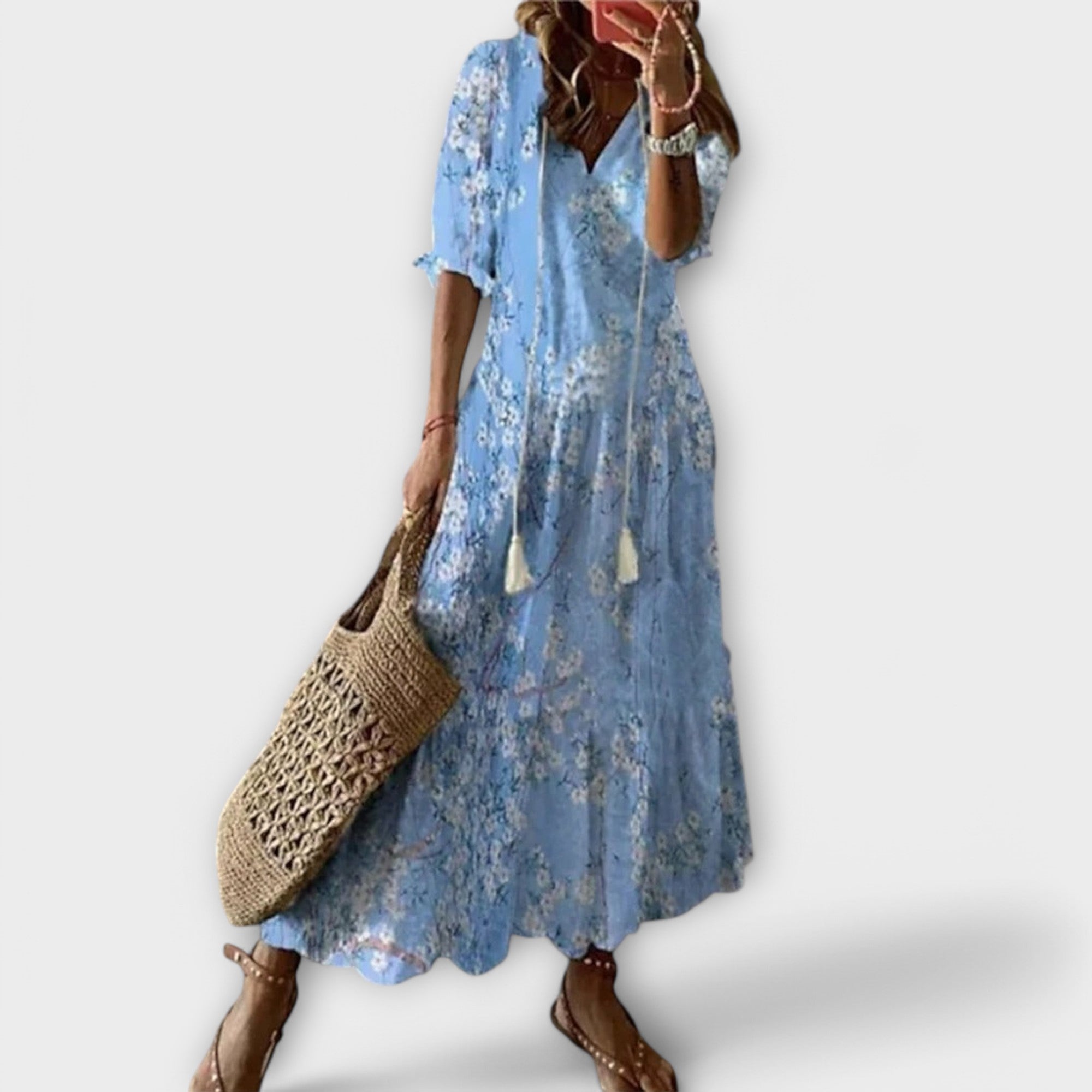 Bettina | Sukienka Maxi Boho