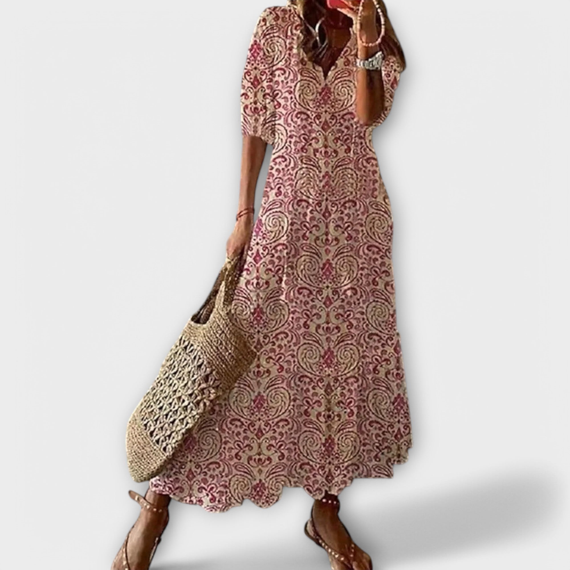 Bettina | Sukienka Maxi Boho